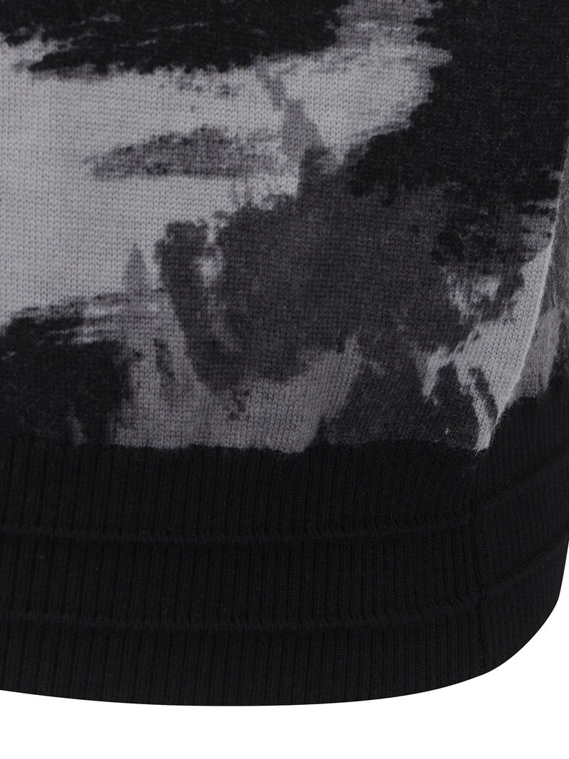 MEN WI BRUSHSTROKE WINDPROOF SWEATER