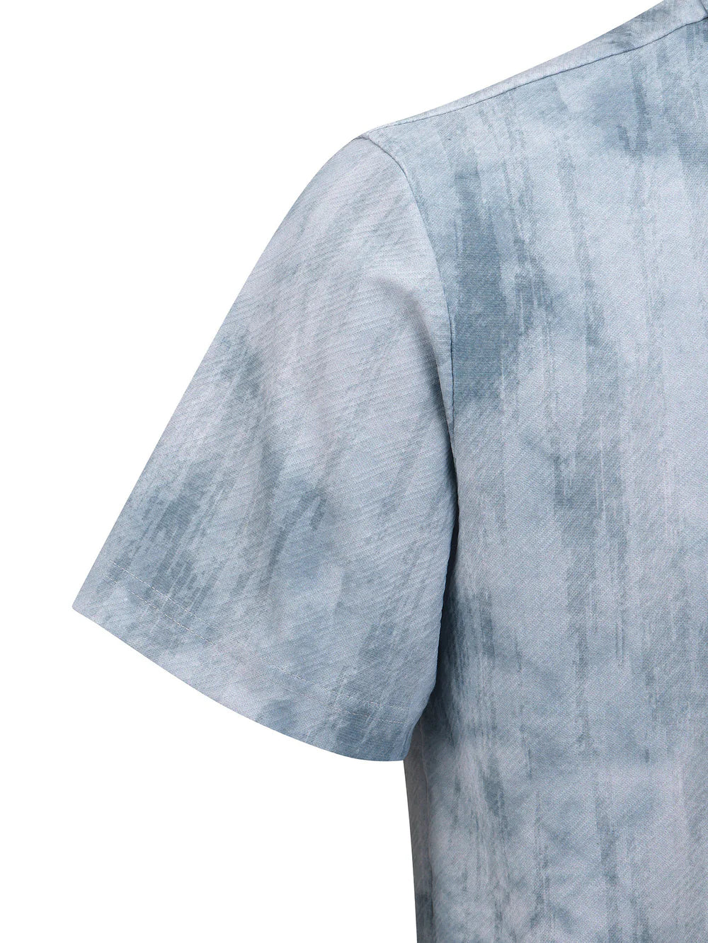 MEN SMOKE PATTERN T-SHIRT