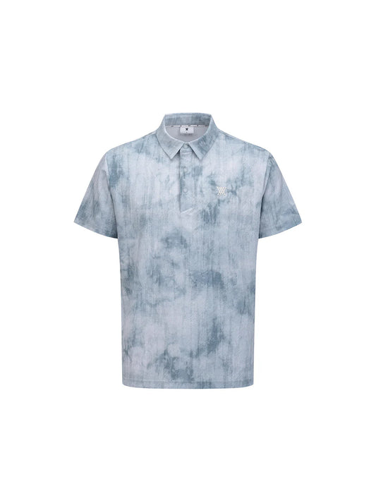 MEN SMOKE PATTERN T-SHIRT