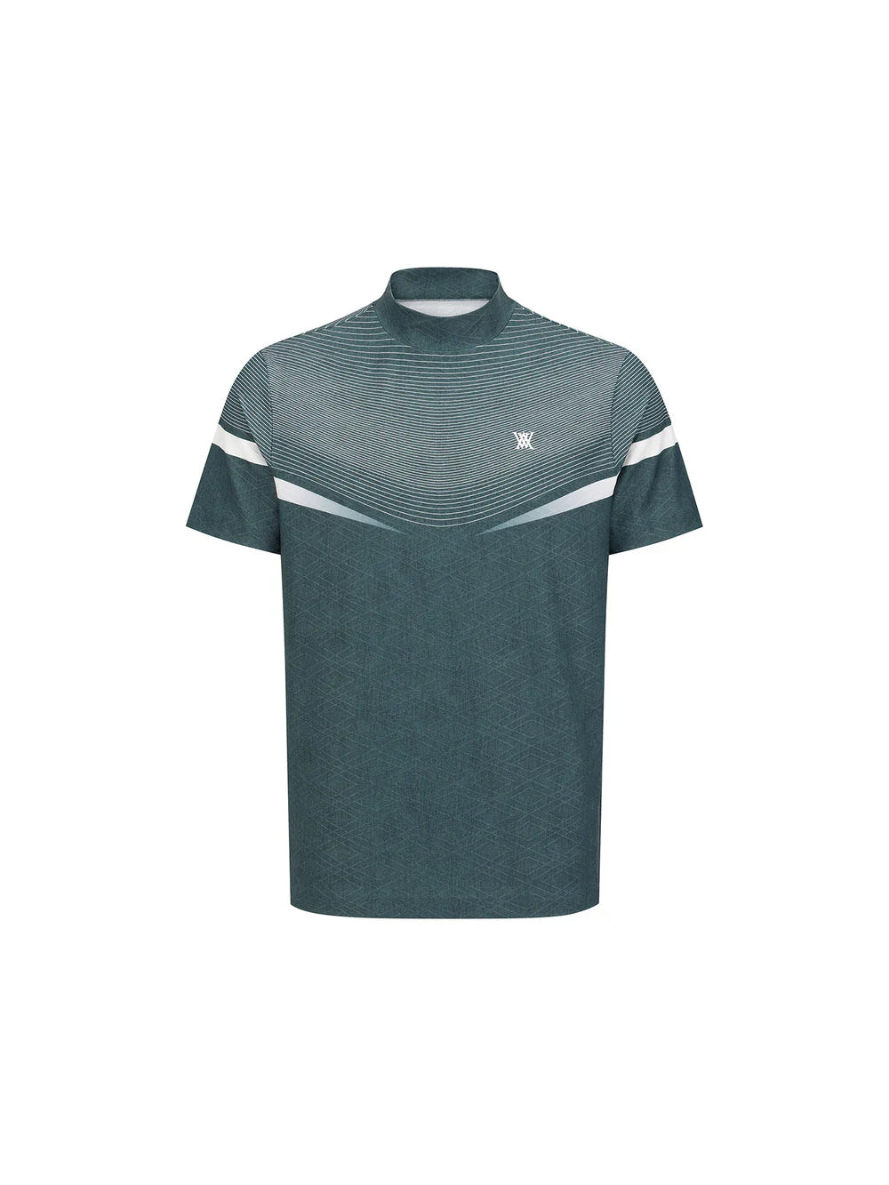 MEN MOCK NECK SHORT SLEEVE T-SHIRT
