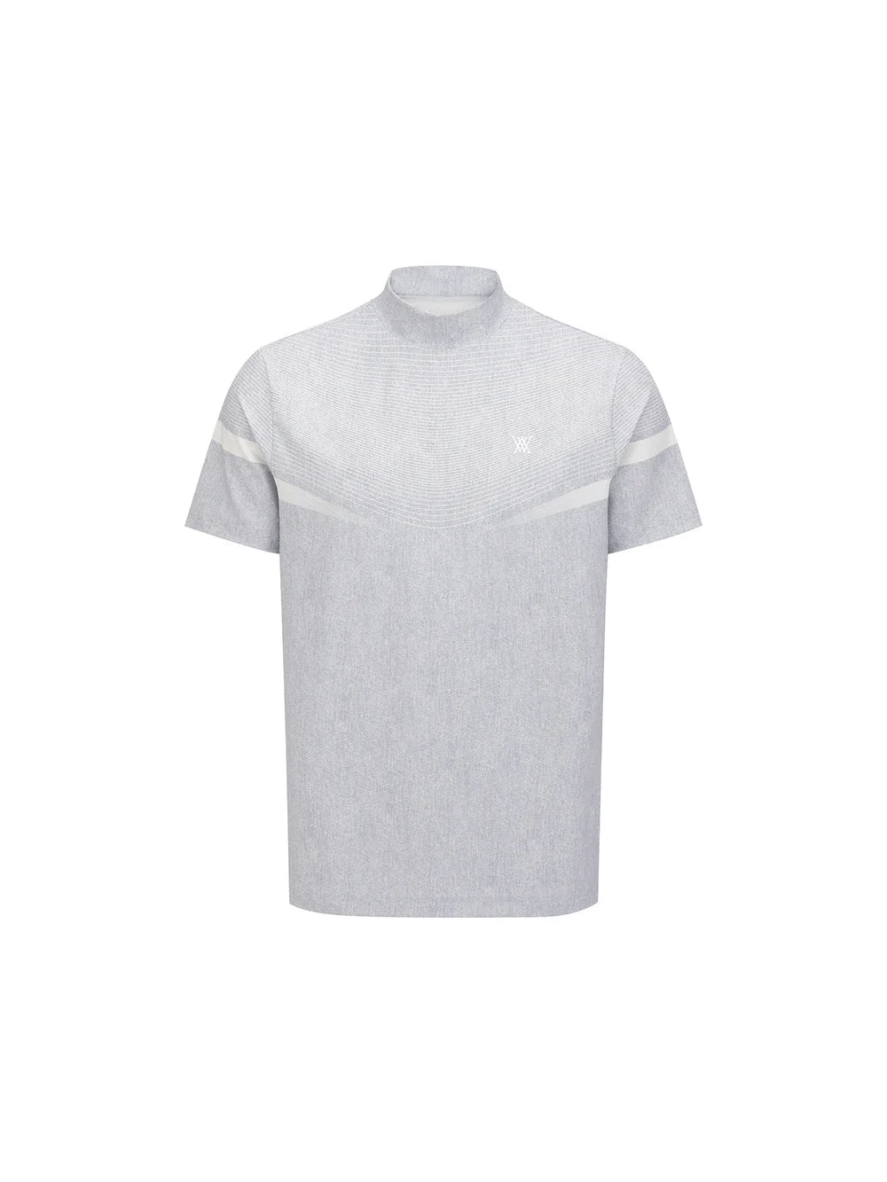 MEN MOCK NECK SHORT SLEEVE T-SHIRT