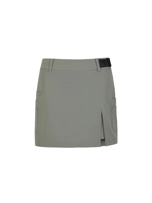 WOMEN SM CARGO INCISION SKIRT