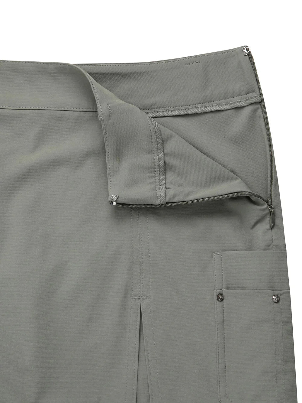 WOMEN SM CARGO INCISION SKIRT