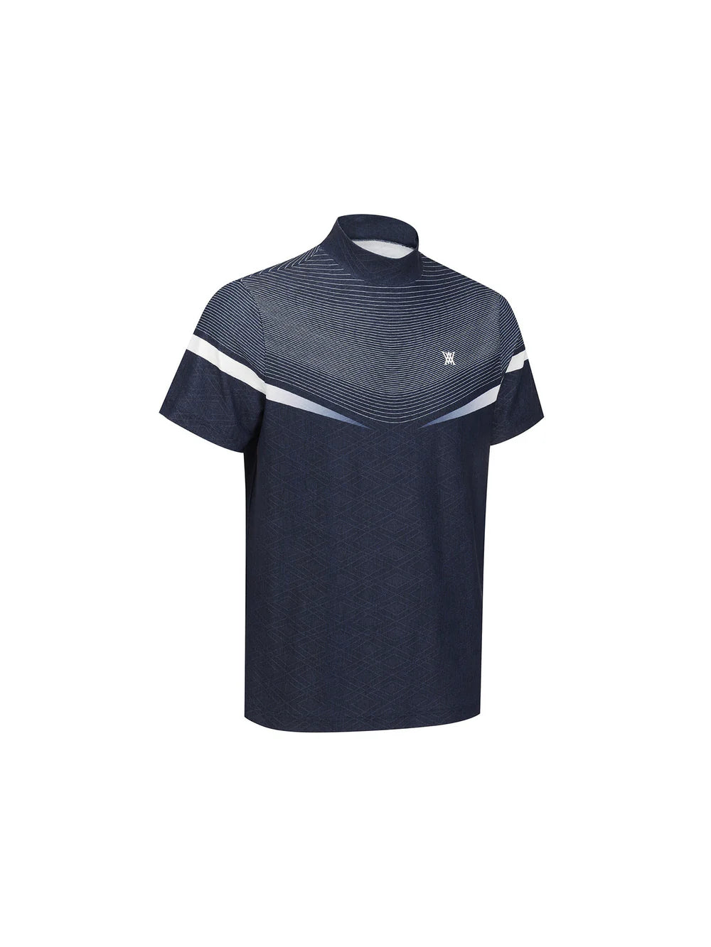MEN MOCK NECK SHORT SLEEVE T-SHIRT