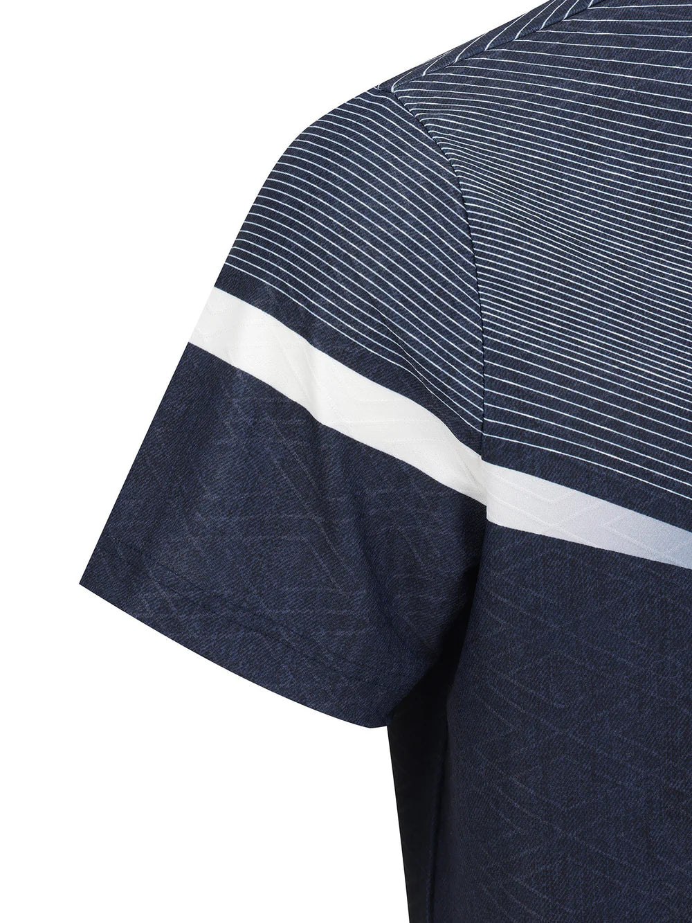 MEN MOCK NECK SHORT SLEEVE T-SHIRT